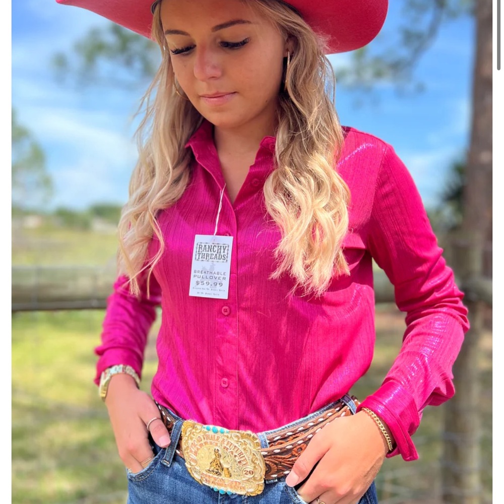Ranchy threads rodeo shirt